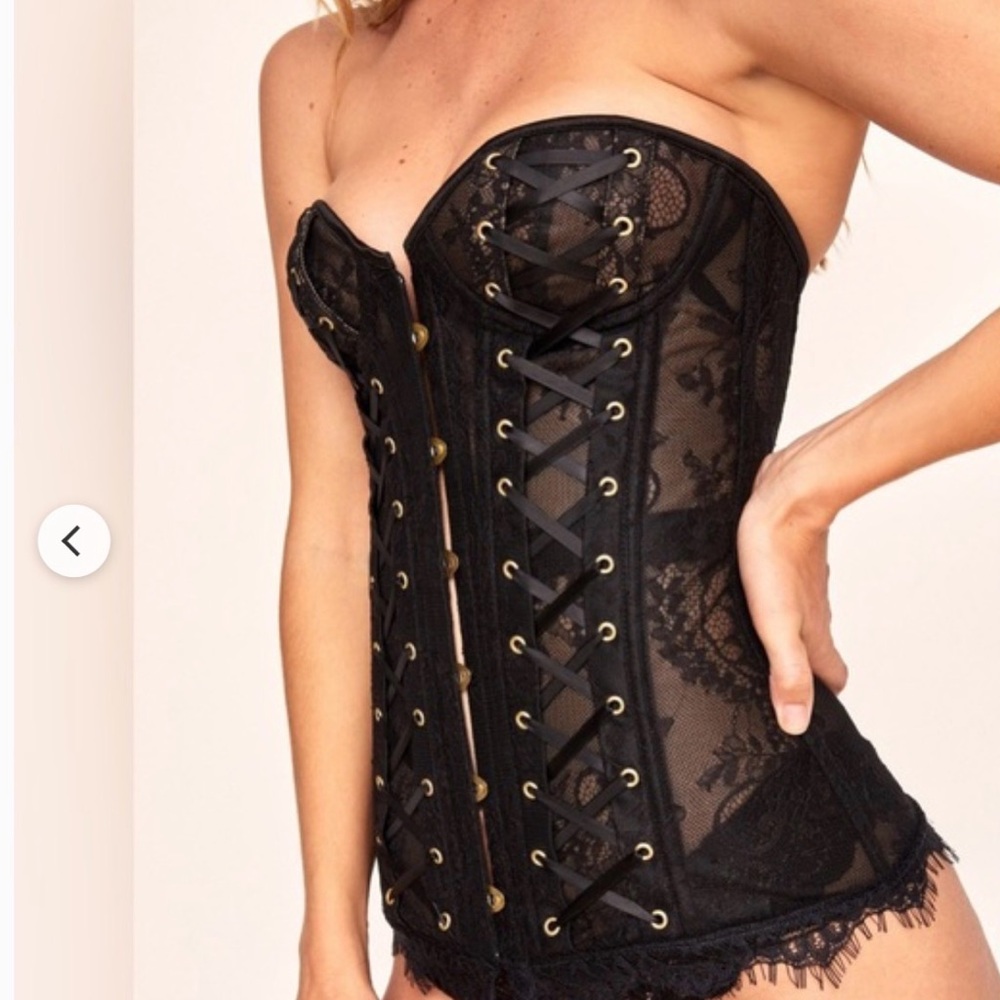 Adore Me Women's Black Corset size S